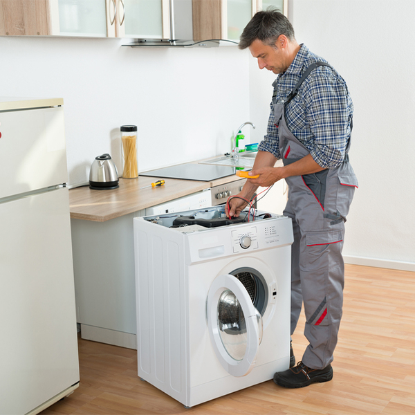 do you offer any warranties or guarantees on your washer repair work in Bush